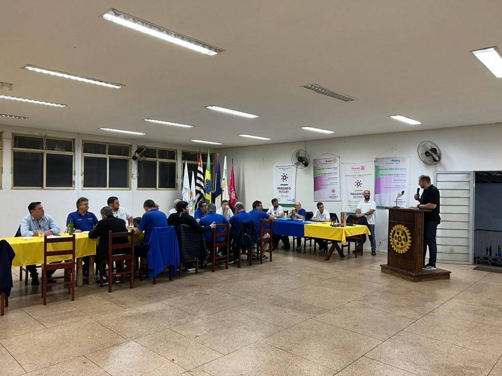 Rotary Club de Jahu Centro realiza reunião Interdistrital