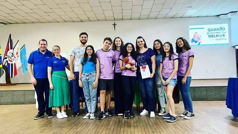 Palestra de Oratória no Rotary Club de Itápolis.