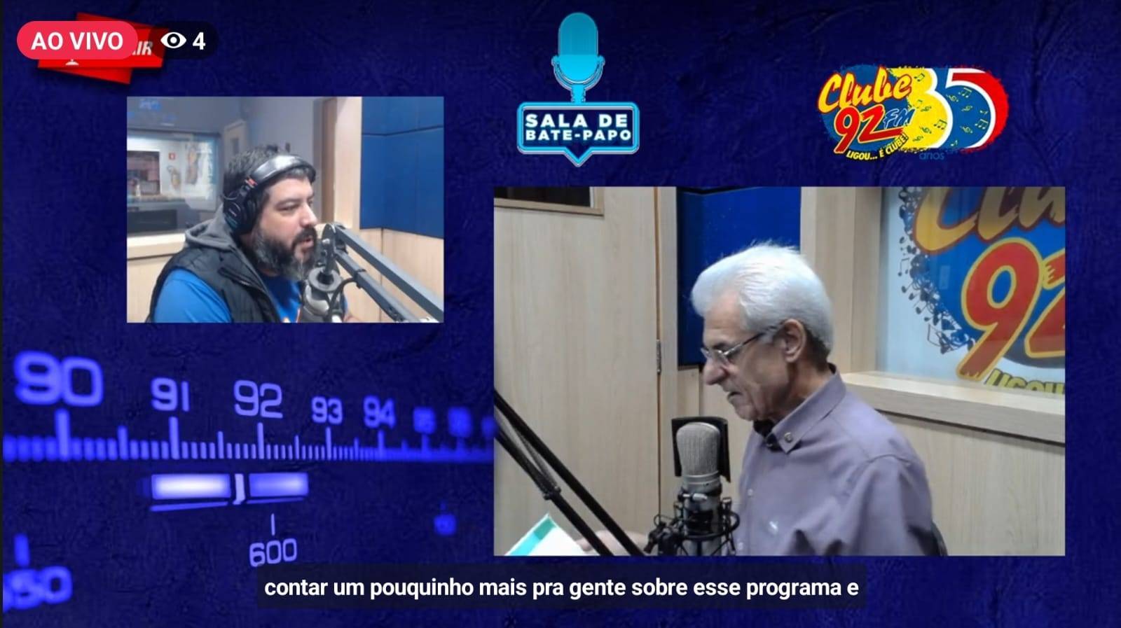 Entrevista com Gov 23-24 na Radio Clube de Votuporanga.