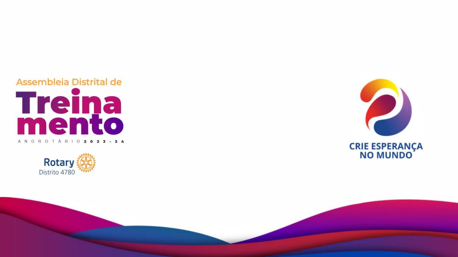 Treinamento on-line Assembleia Distrital !