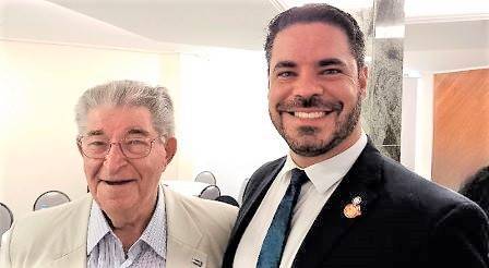 Dauto de Almeida Campos será homenageado na conferência distrital, pelo Governador Murillo Alvarez Alves