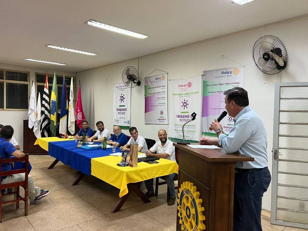 Reunião Interdistrital no Rotary Club de Jahú Centro.