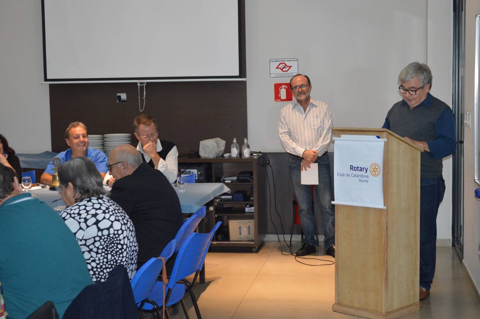 Reunião Ordinária no Rotary Club de Catanduva Norte.