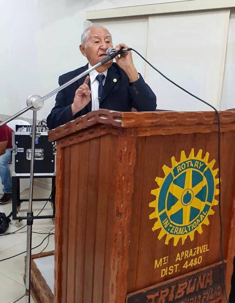 Grande celebração ao Membro do Rotary Club de Monte Aprazível.