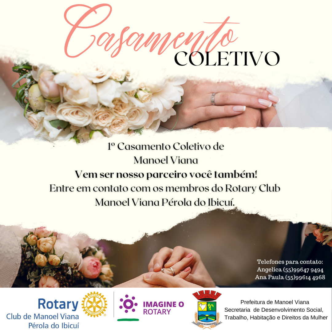 1º Casamento Coletivo de Manoel Viana