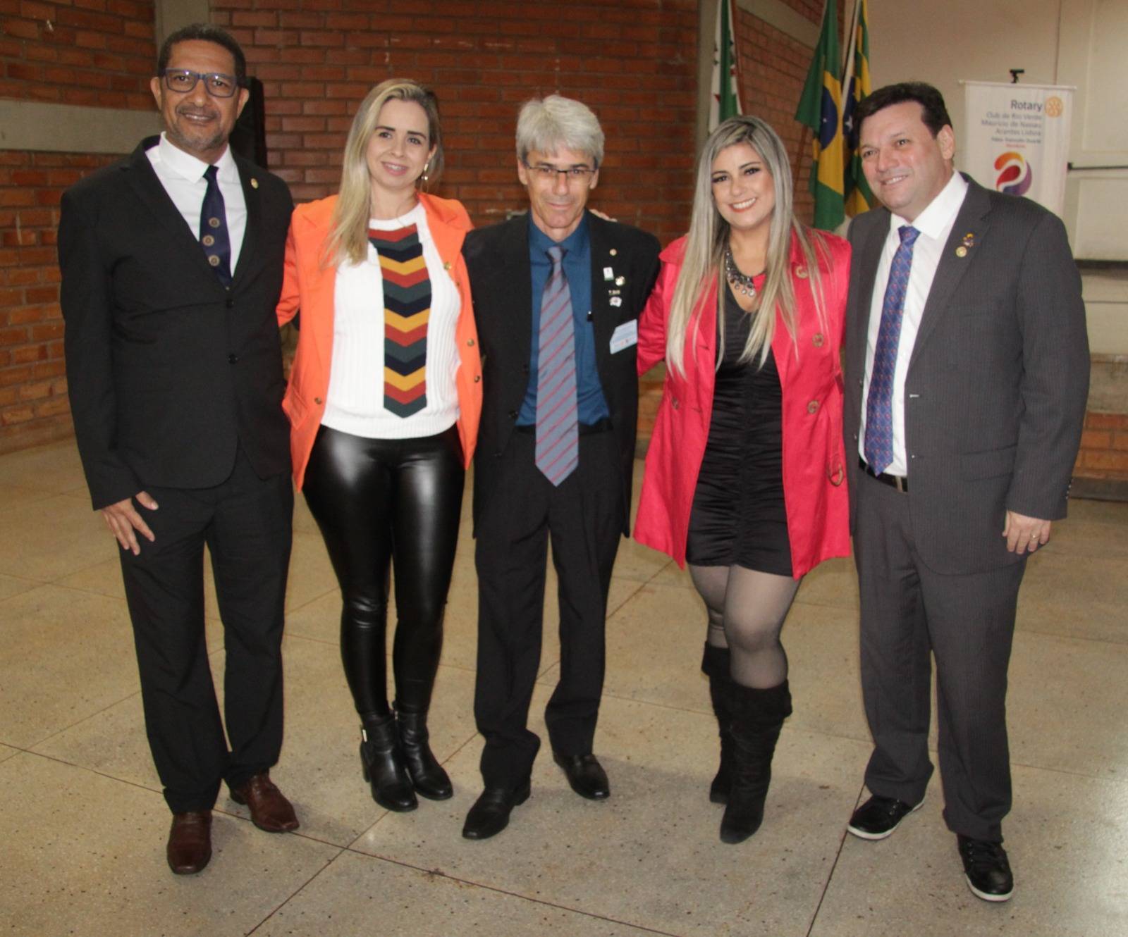 Luizmar, Keila, Polyanna e Iran na posse do novo presidente do RC Maurício de Nassau 2023-24