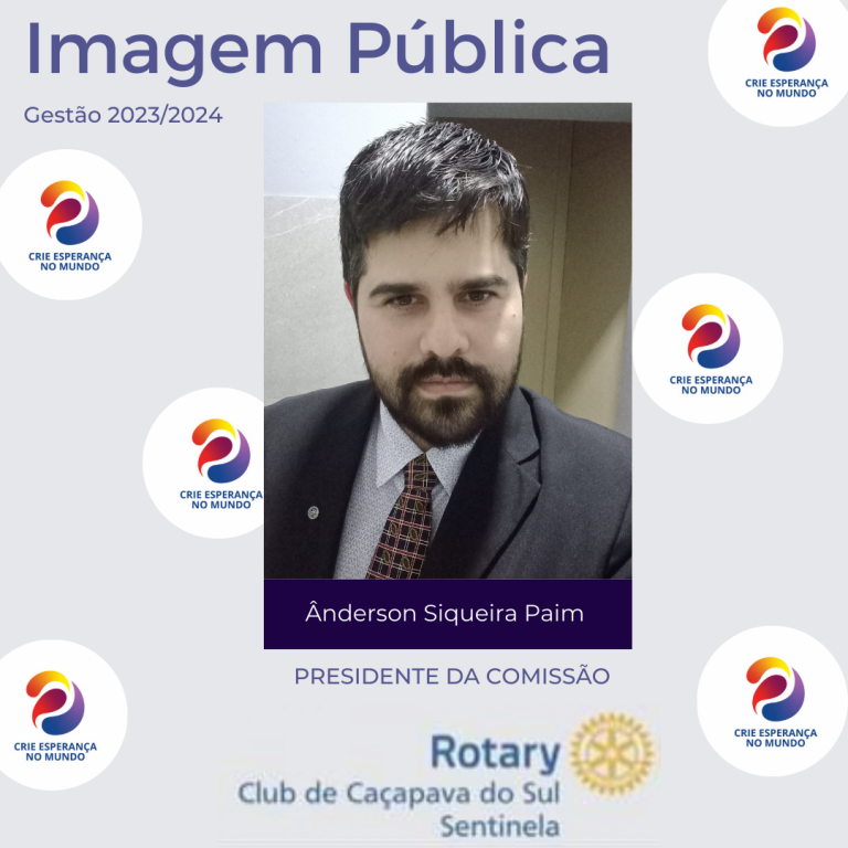 Os companheiros do Rotary Club Caçapava do Sul Sentinela acompanharam uma reunião Zoom agendada 