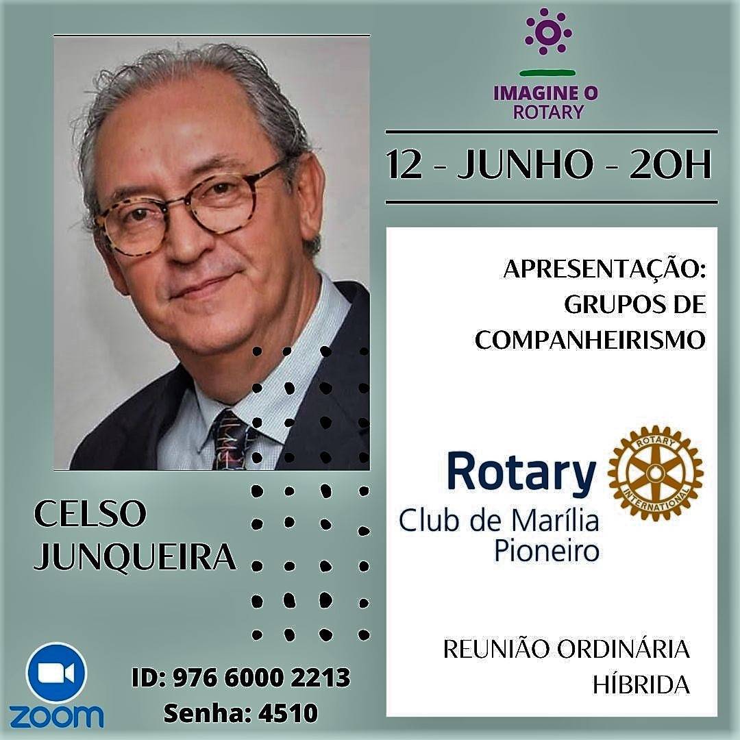 Reunião especial no Rotary Club de Marília-Pioneiro (D4510).