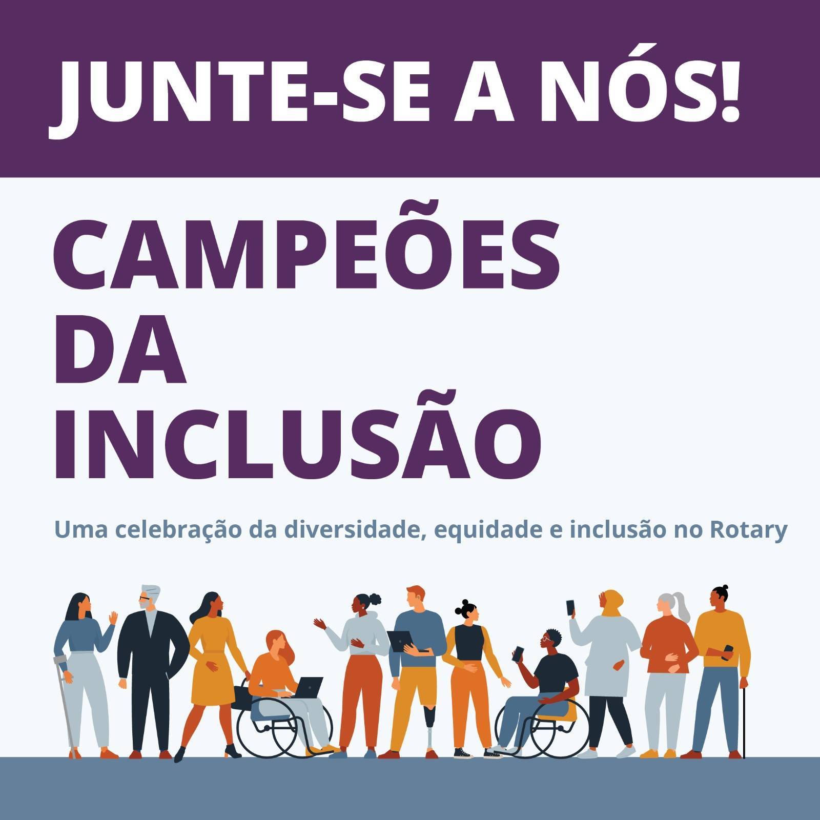 PESSOAS EM AÇÃO: CAMPEÕES DA INCLUSÃO❗️