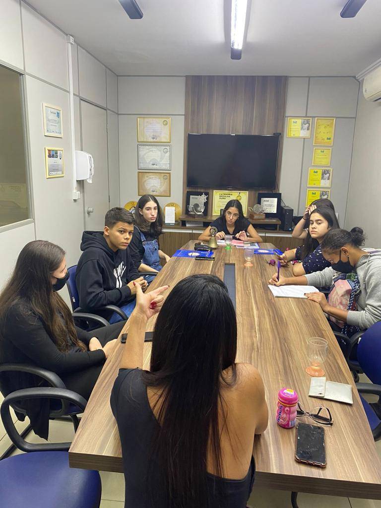 Primeira reunião do Interact Club de Três Rios