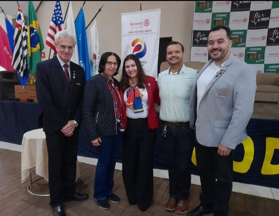 Cerimônia de Posse da Representante Distrital do Rotaract 23-24.
