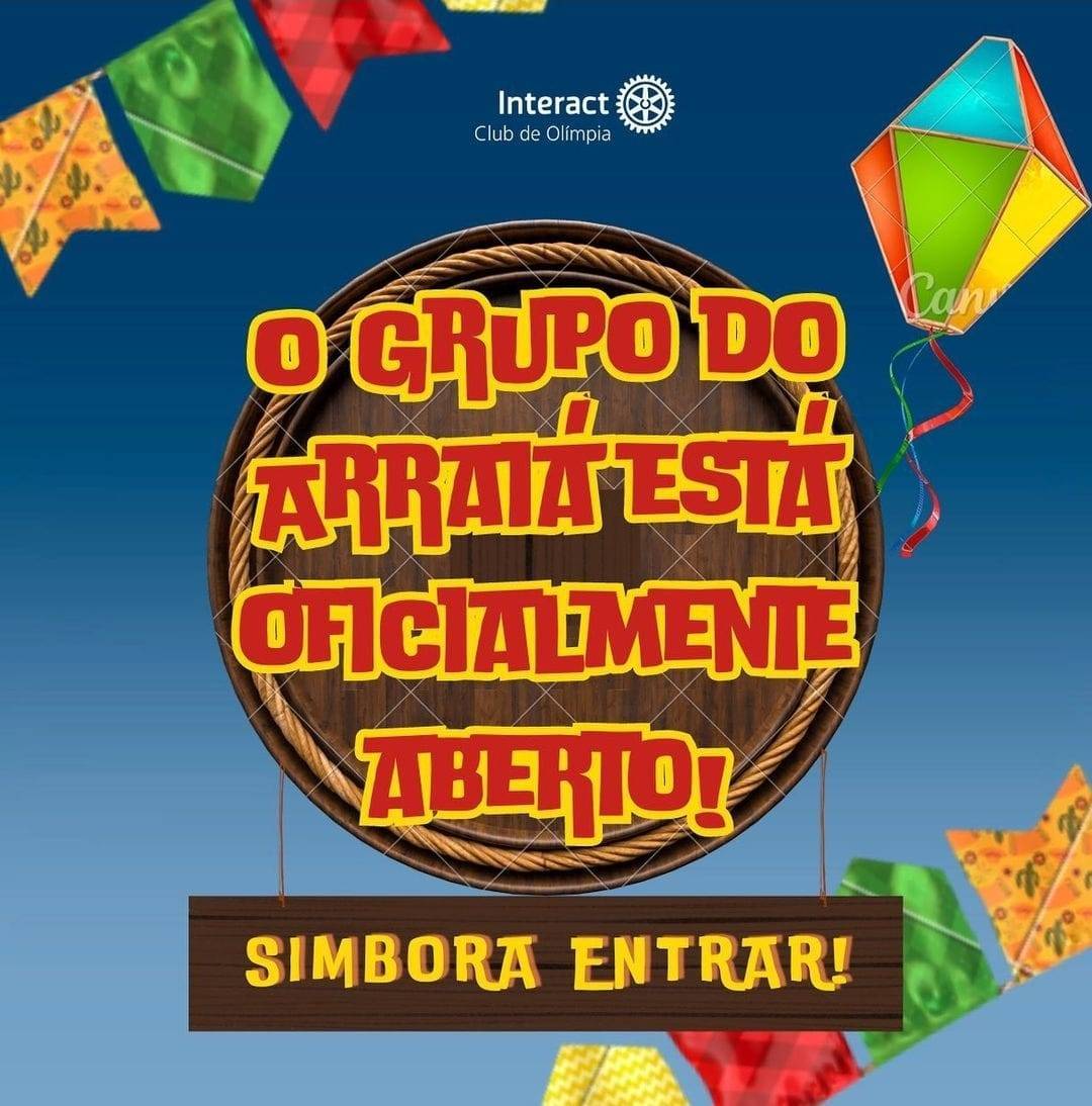 Arraiá do Interact Club de Olímpia.