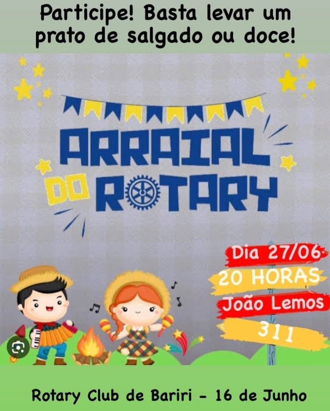 Arraial do Rotary Club de Bariri
