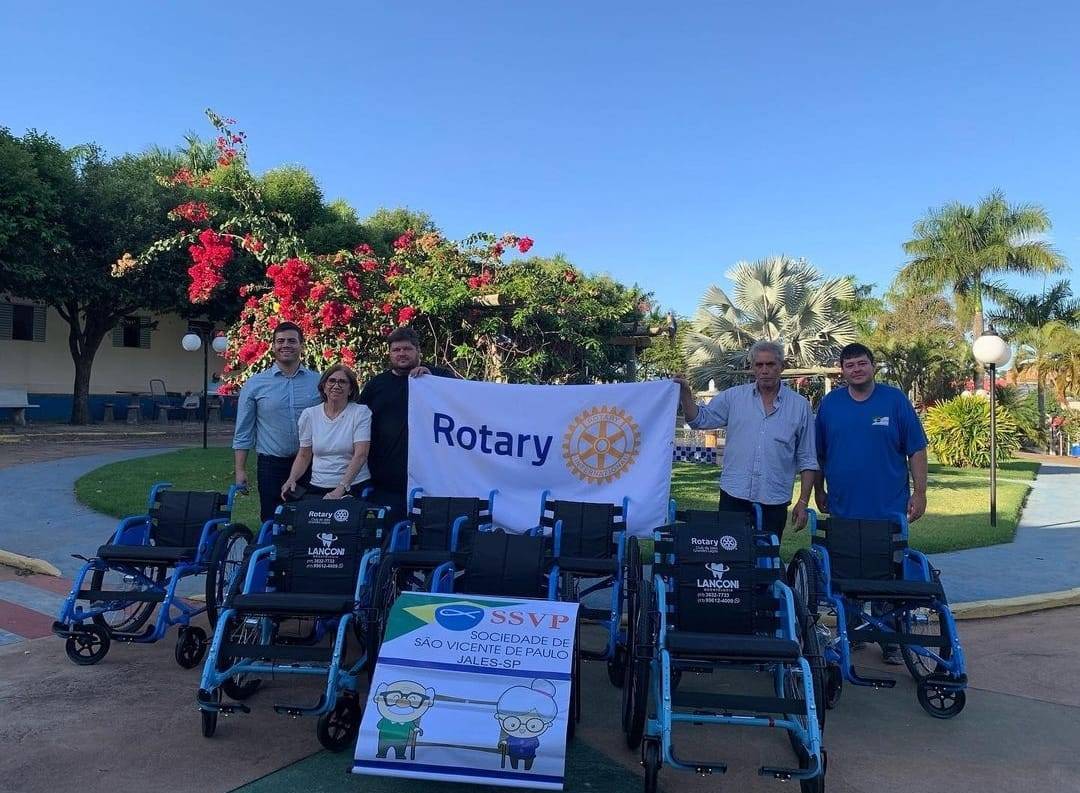 Conclusão do Projeto Mobilidade para Todos do Rotary Club de Jales Grandes Lagos