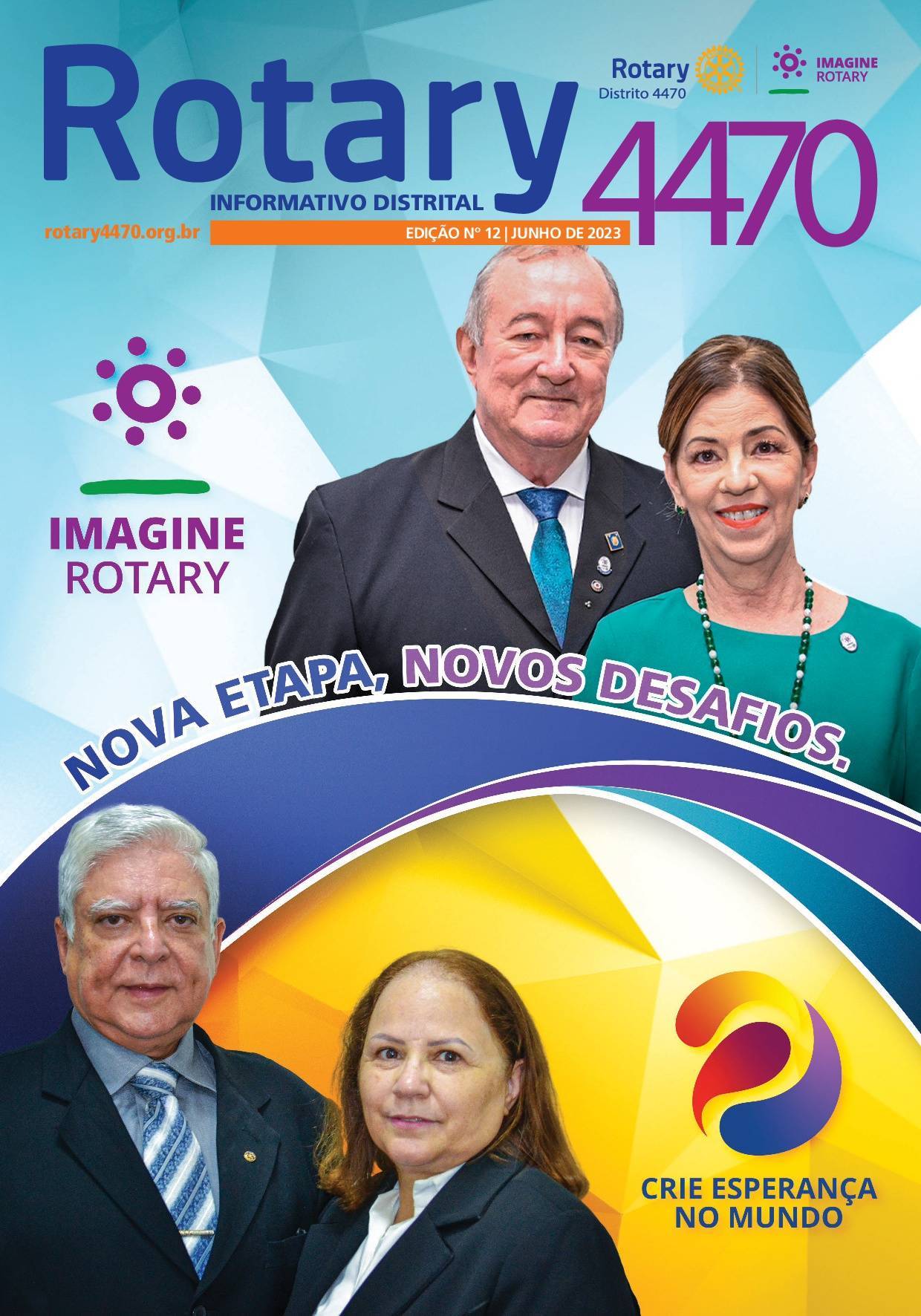 Informativo Rotário de JUNHO/2023 - Numero 12 - Carta Mensal