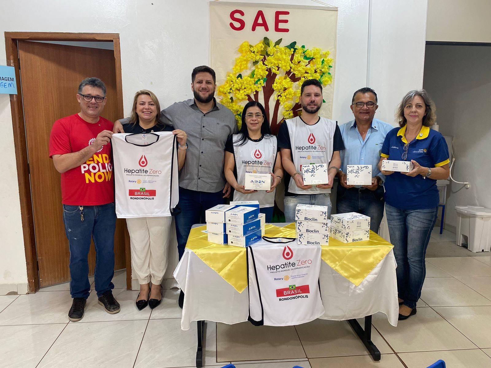 Rotary's do Distrito 4440 em ação