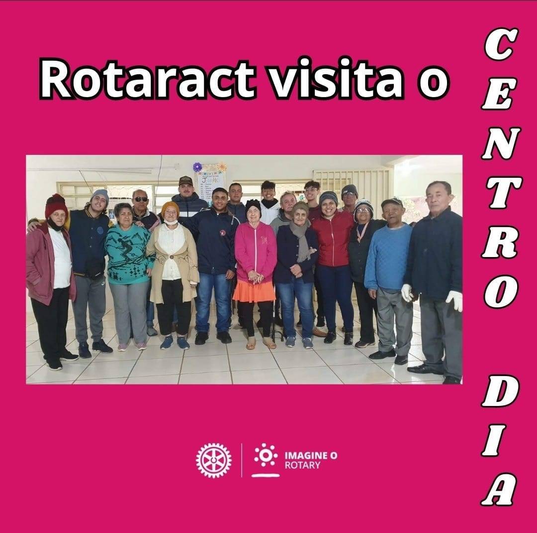 Rotaract de Ilha Solteira em Tarde de Jogos no Centro Dia