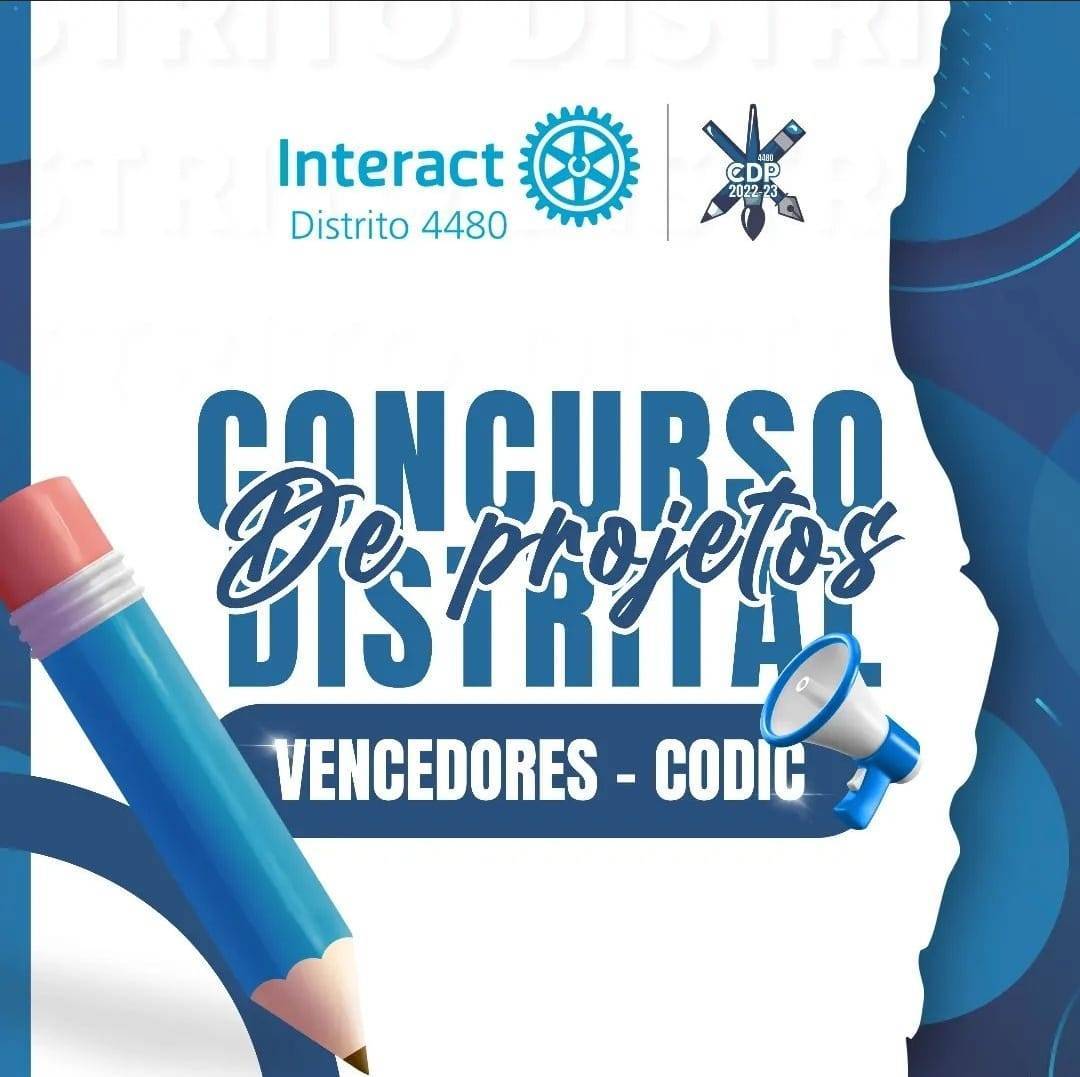 Vencedores do Concurso Distrital de Projetos do Ano Rotário 2022-23 