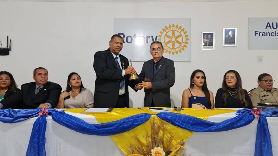 Posse da nova diretoria do RC de Patos Norte para gestão 2023-24