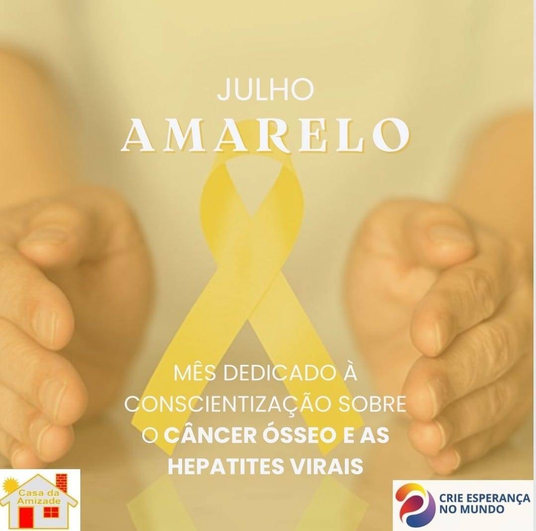 Casa da Amizade de Itápolis Lança Campanha “Julho Amarelo”