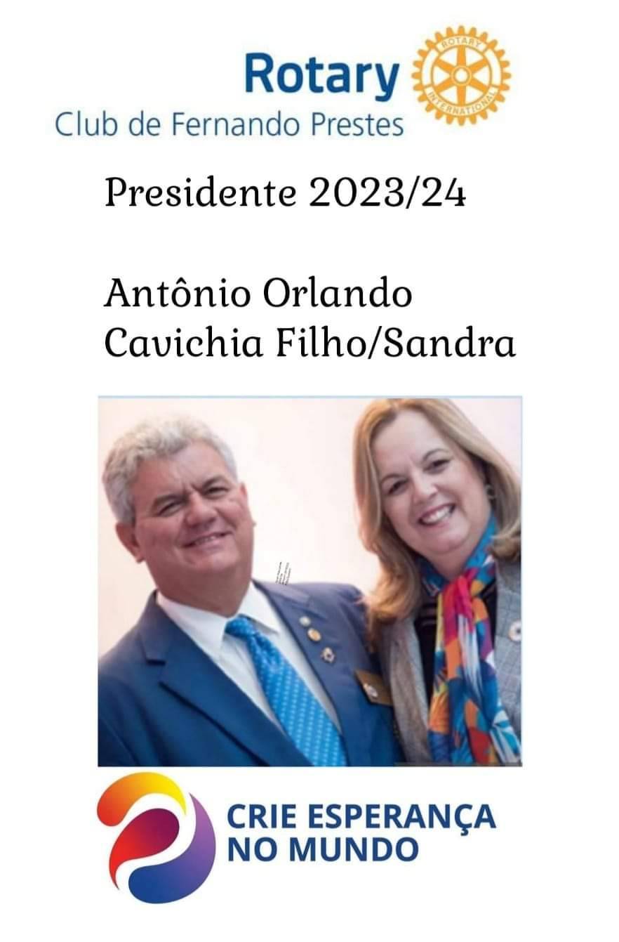  Rotary Club de Fernando Prestes Empossará Presidente e Diretoria 2023-24
