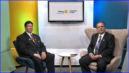 O Governador do Distrito 4510 do Rotary International, Wagner Osmar Aparecido Massoca, de Tupã, fala sobre a próxima gestão