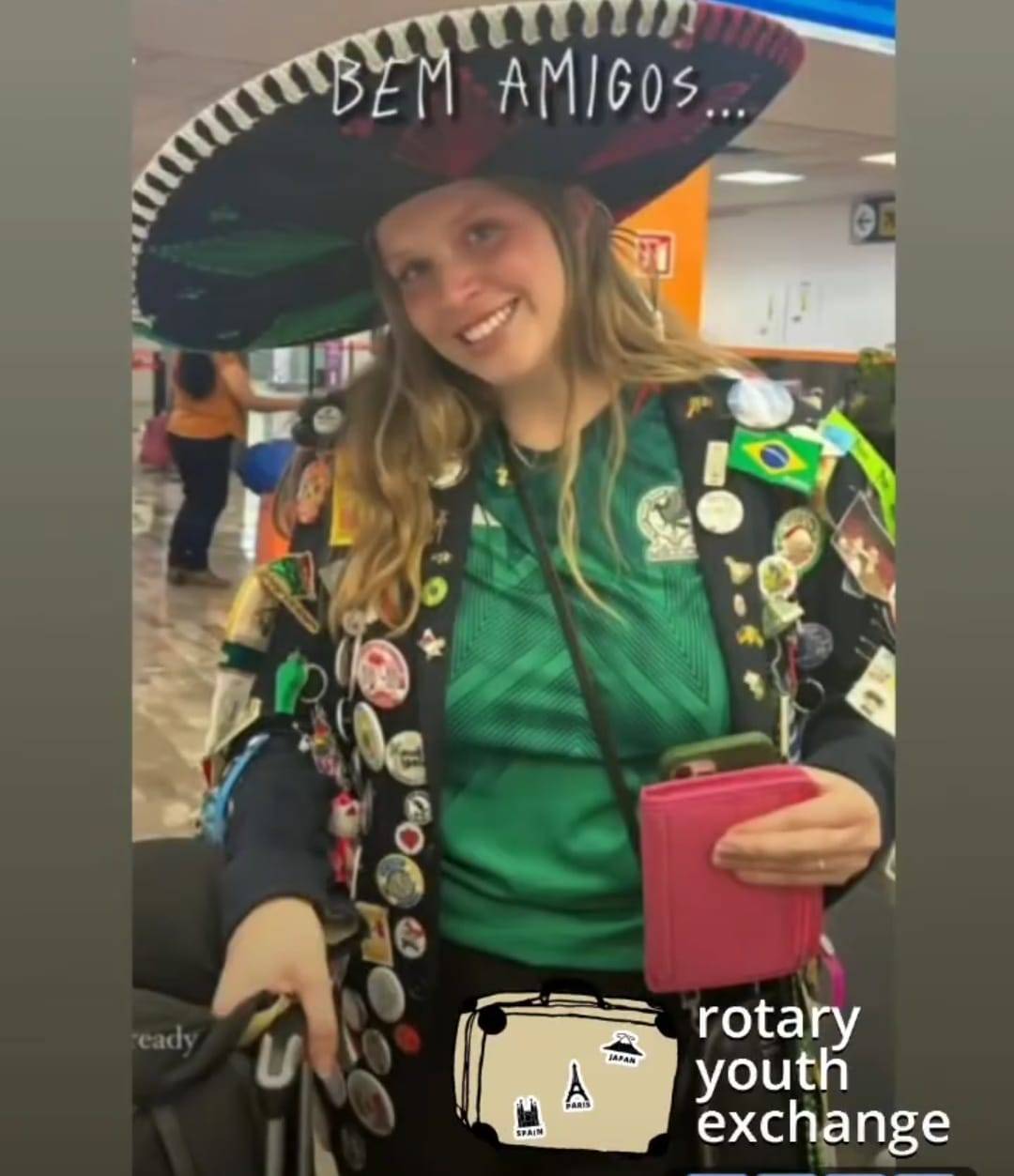 Retorno Intercambiária do Rotary Club de Lins