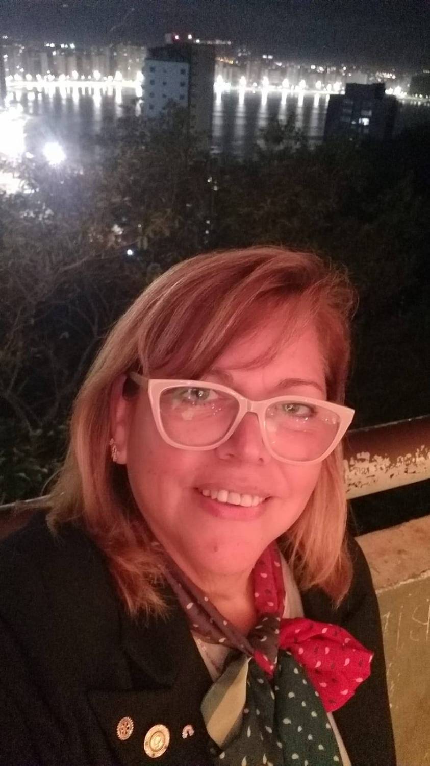 Nossa presidente Ireni com o casal presidencial