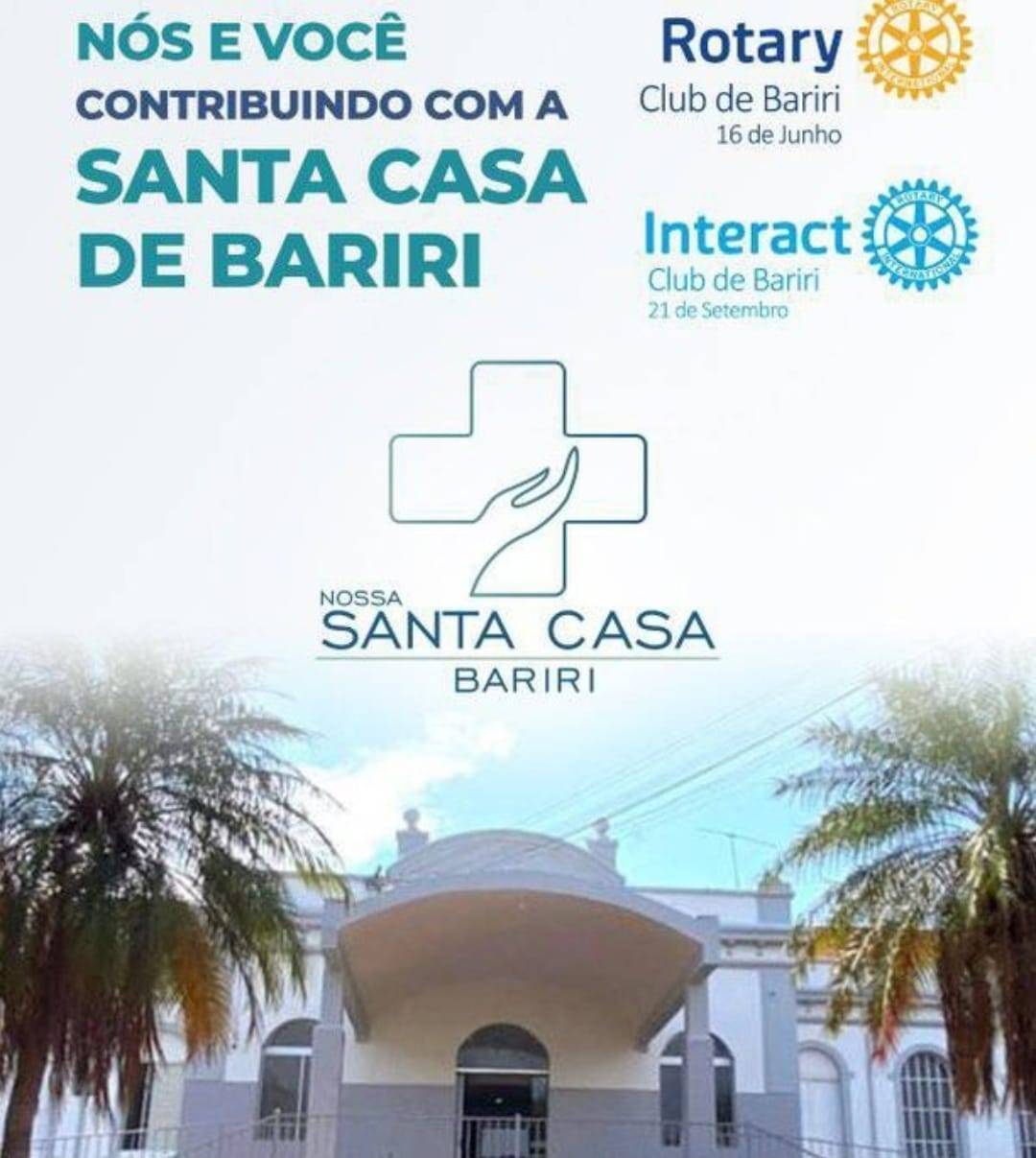 Interact de Bariri Realiza Arrecadação de Alimentos em Prol da Santa Casa da Cidade