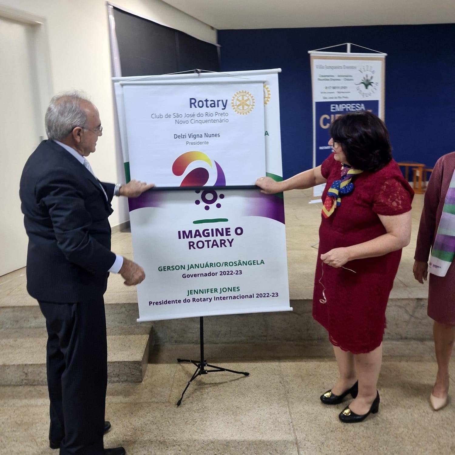 Rotary Club de São José do Rio Preto Novo Cinquentenário Realiza Transmissão de Posse 