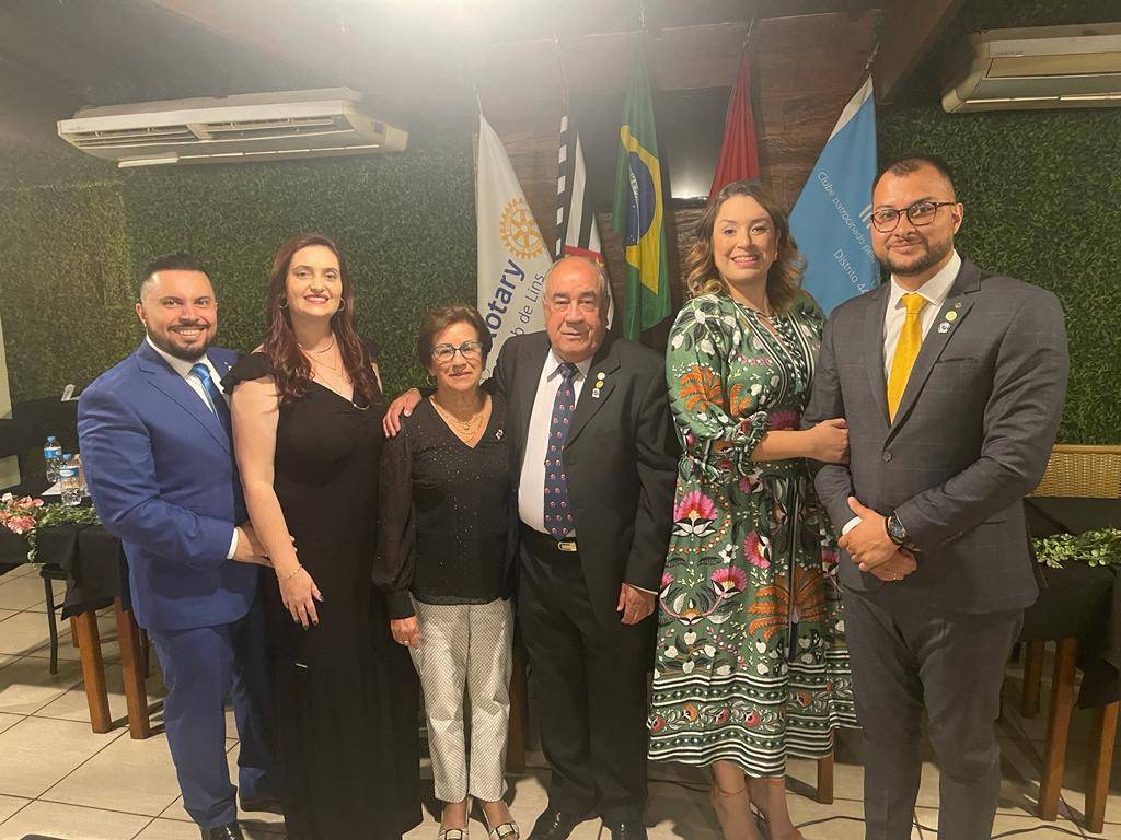 Rotary Club de Lins realiza posse de seu Presidente