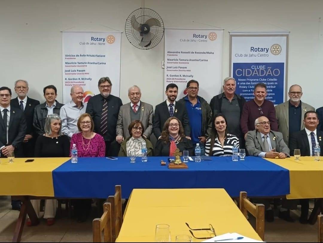 Rotary Club de Jahu Norte realiza Posse de sua Diretoria 2023-24