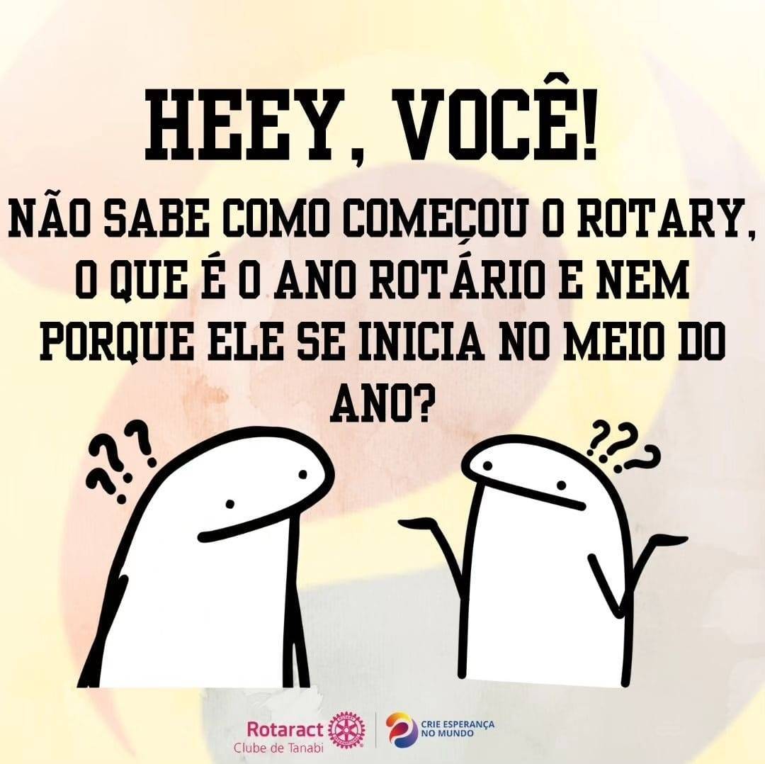 Rotaract Club de Tanabi esclarece curiosidades sobre o Rotary
