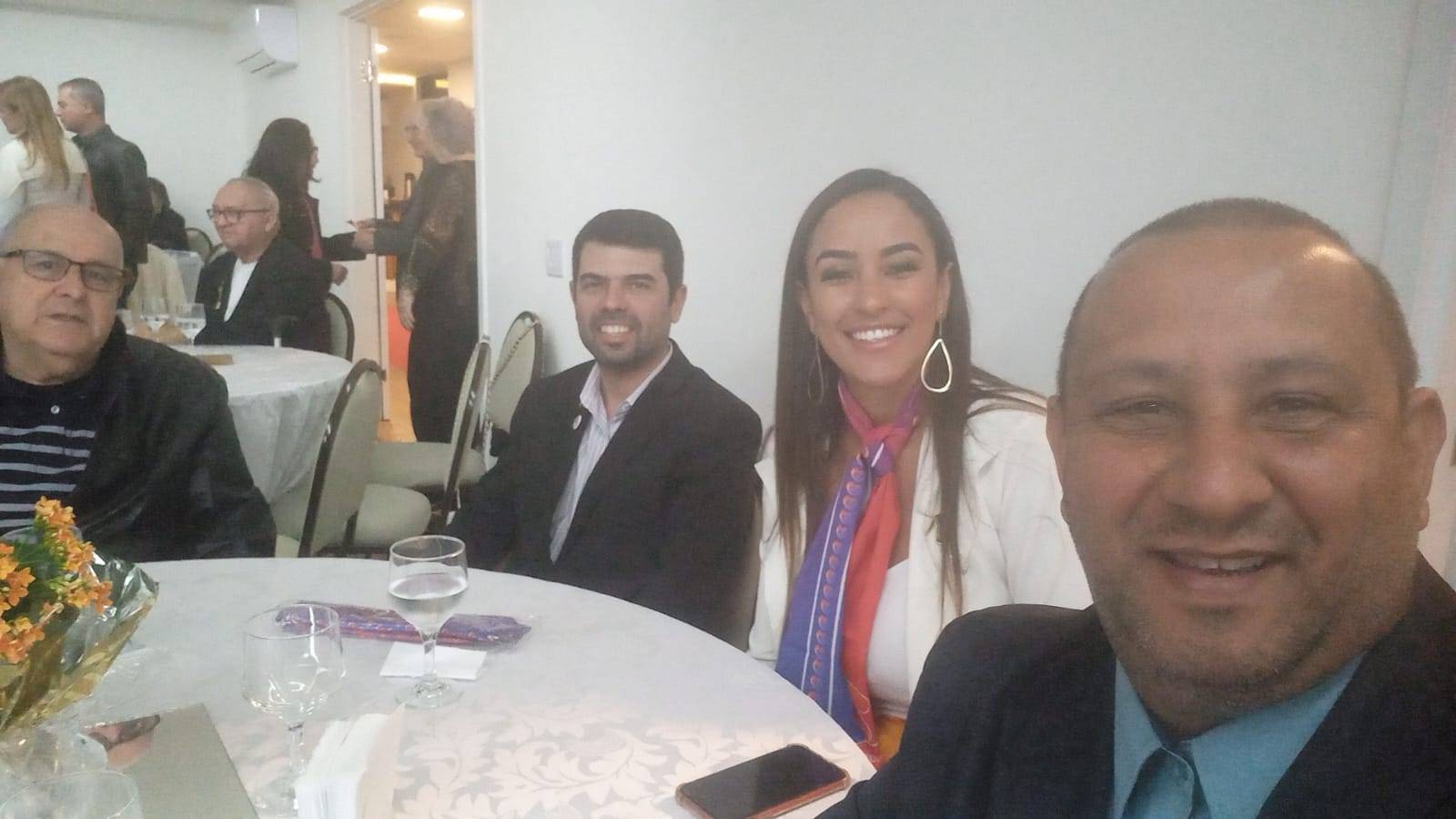 Participação do Rotary Club de Pinheiral na Cerimônia de Posse do Conselho diretor 23-24 do RC Volta Redonda Leste