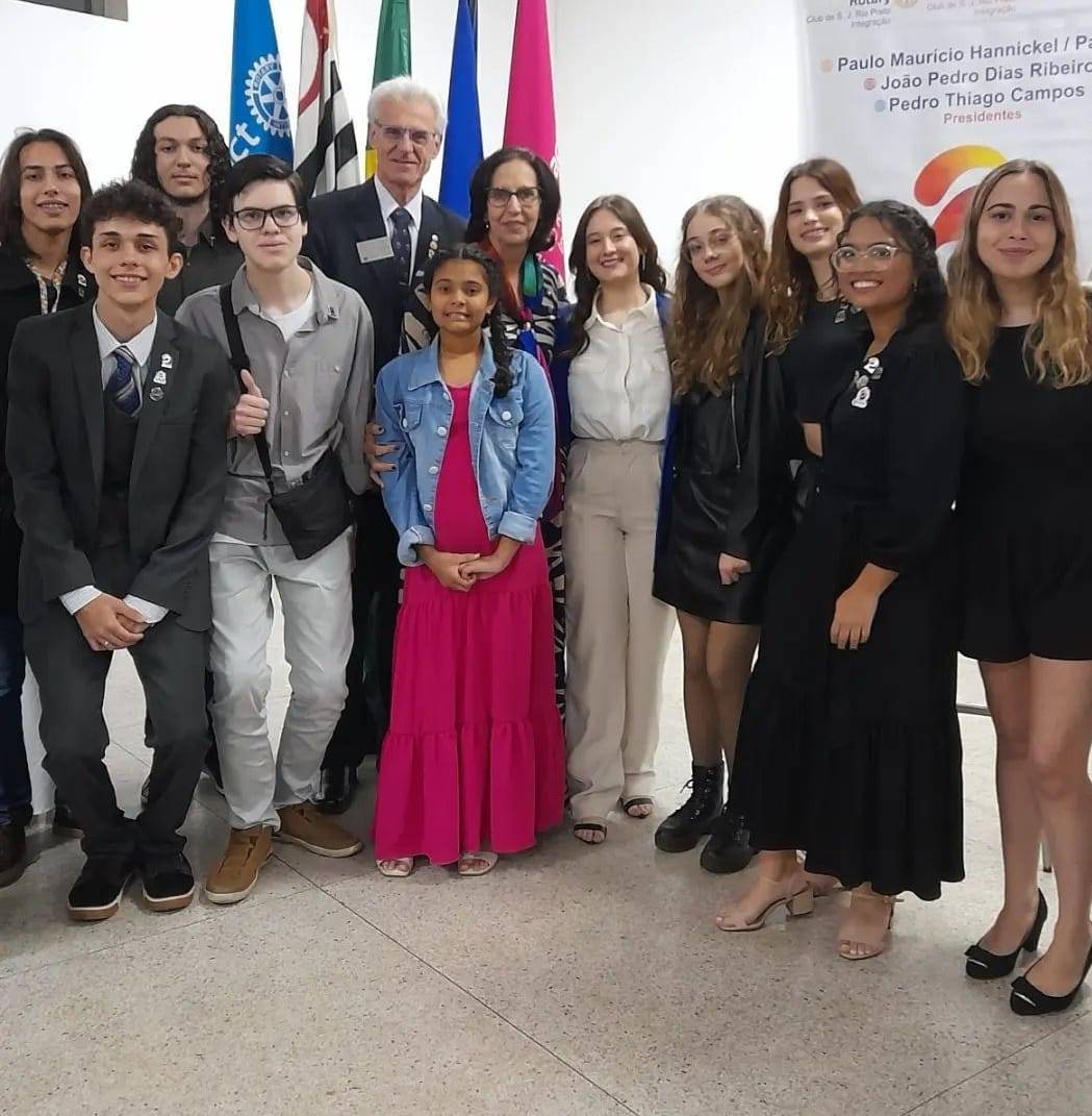 Cerimonia de posse no Rotary Club de SJRP Integração.