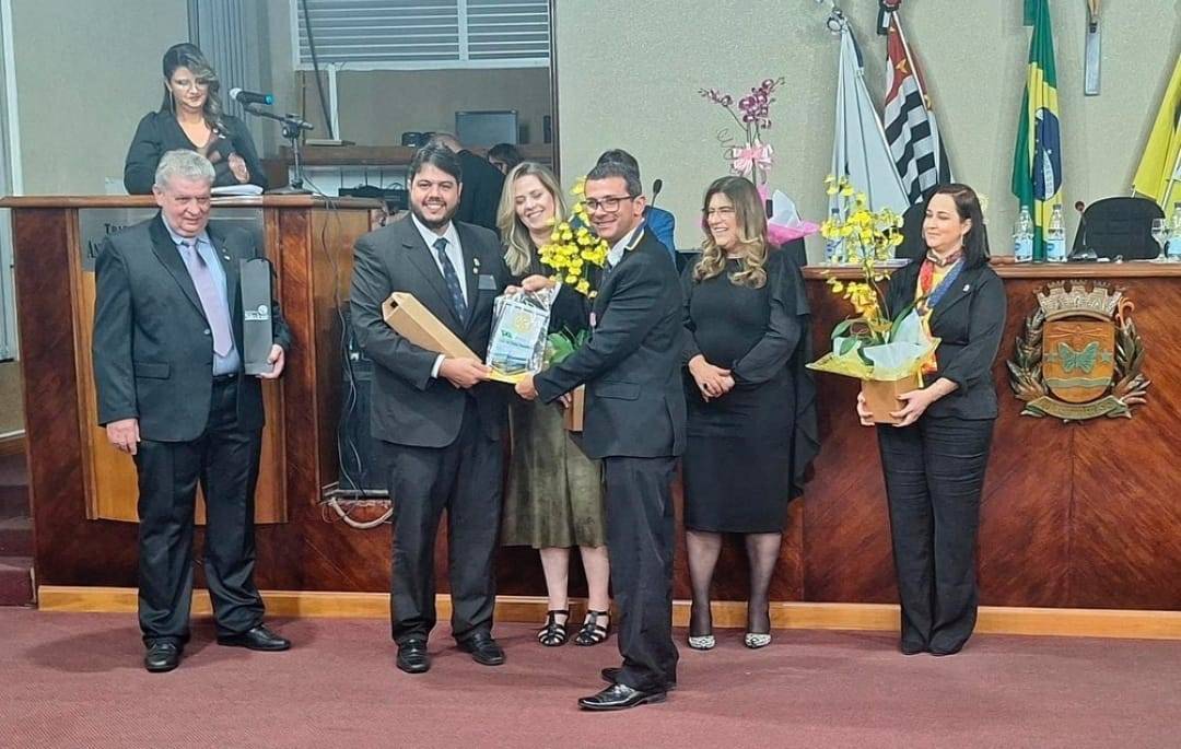 Inspetor da PRF assume a Presidência do Rotary Club de Bady Bassitt.