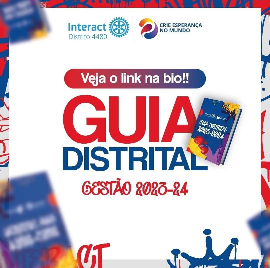Confira o Novo Guia Distrital.