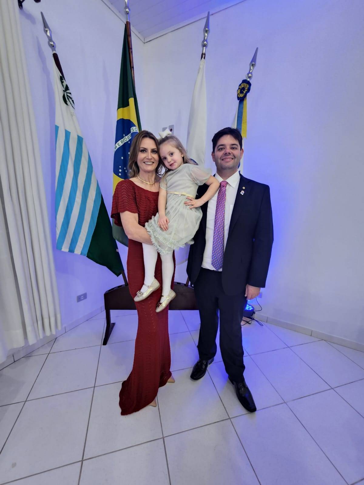 Cerimônia de Transmissão de Posse na sede do Rotary Club de Palmeira. 