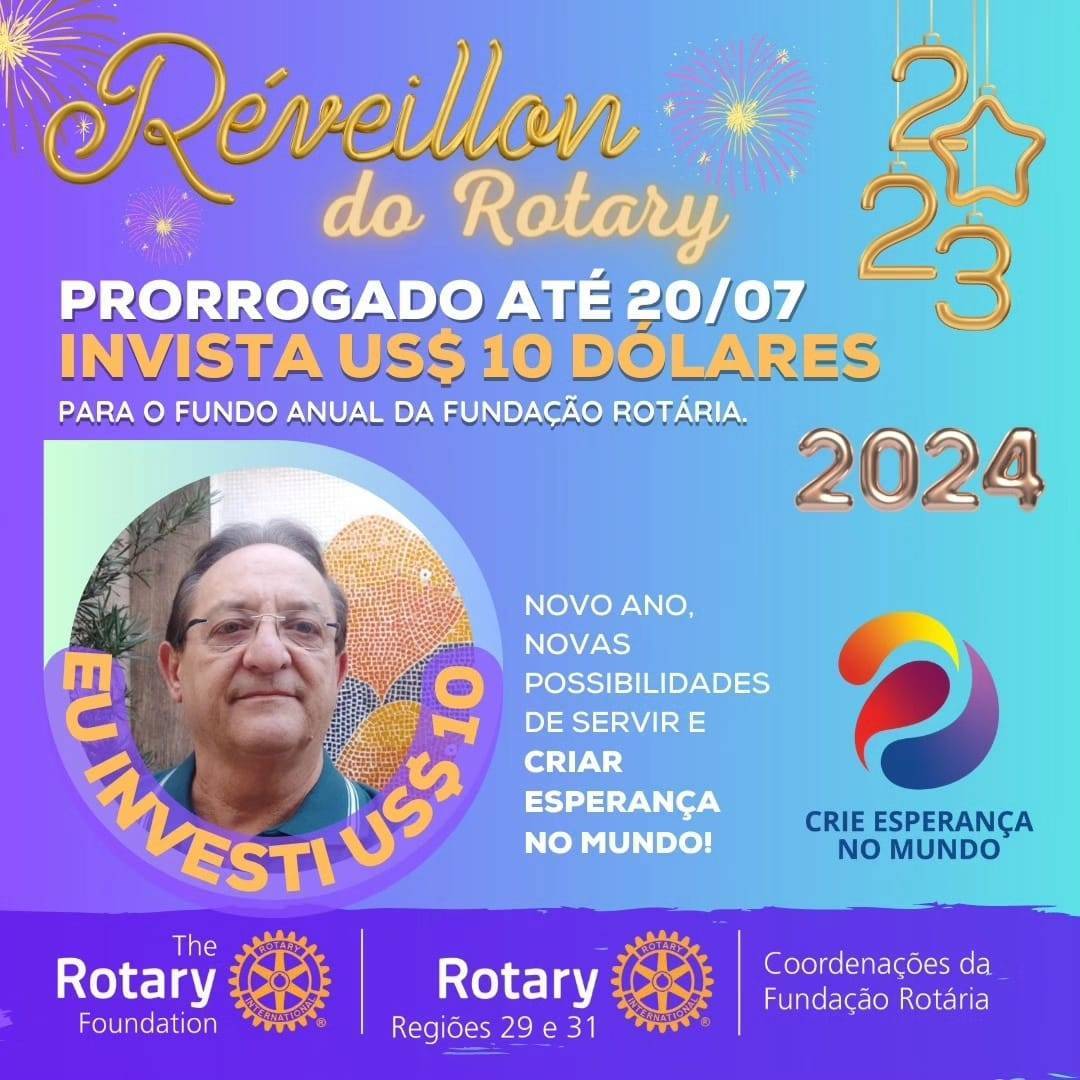 Doação Anual Rotária Prorrogada 