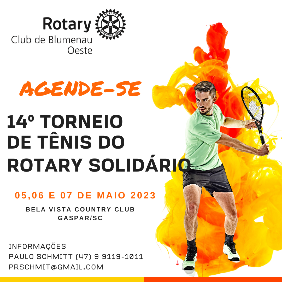 Torneio de Tênis Rotary Solidário