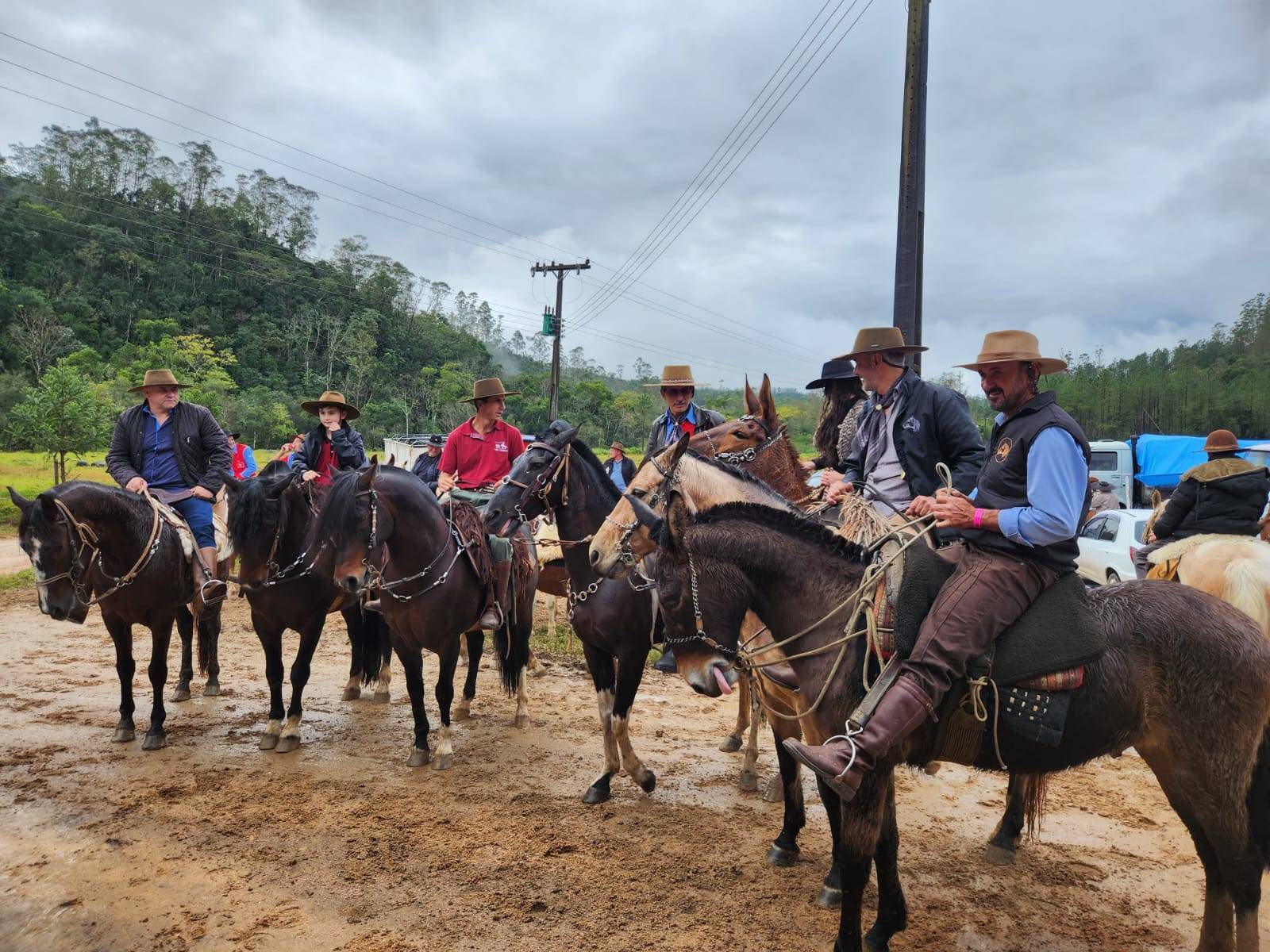 2ª Cavalgada Ecológica em Rio Hipólito, Orleans - SC