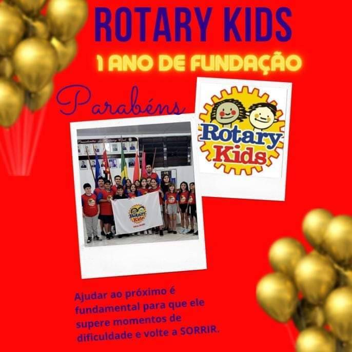 General Salgado comemora 1 ano de Rotary Kids