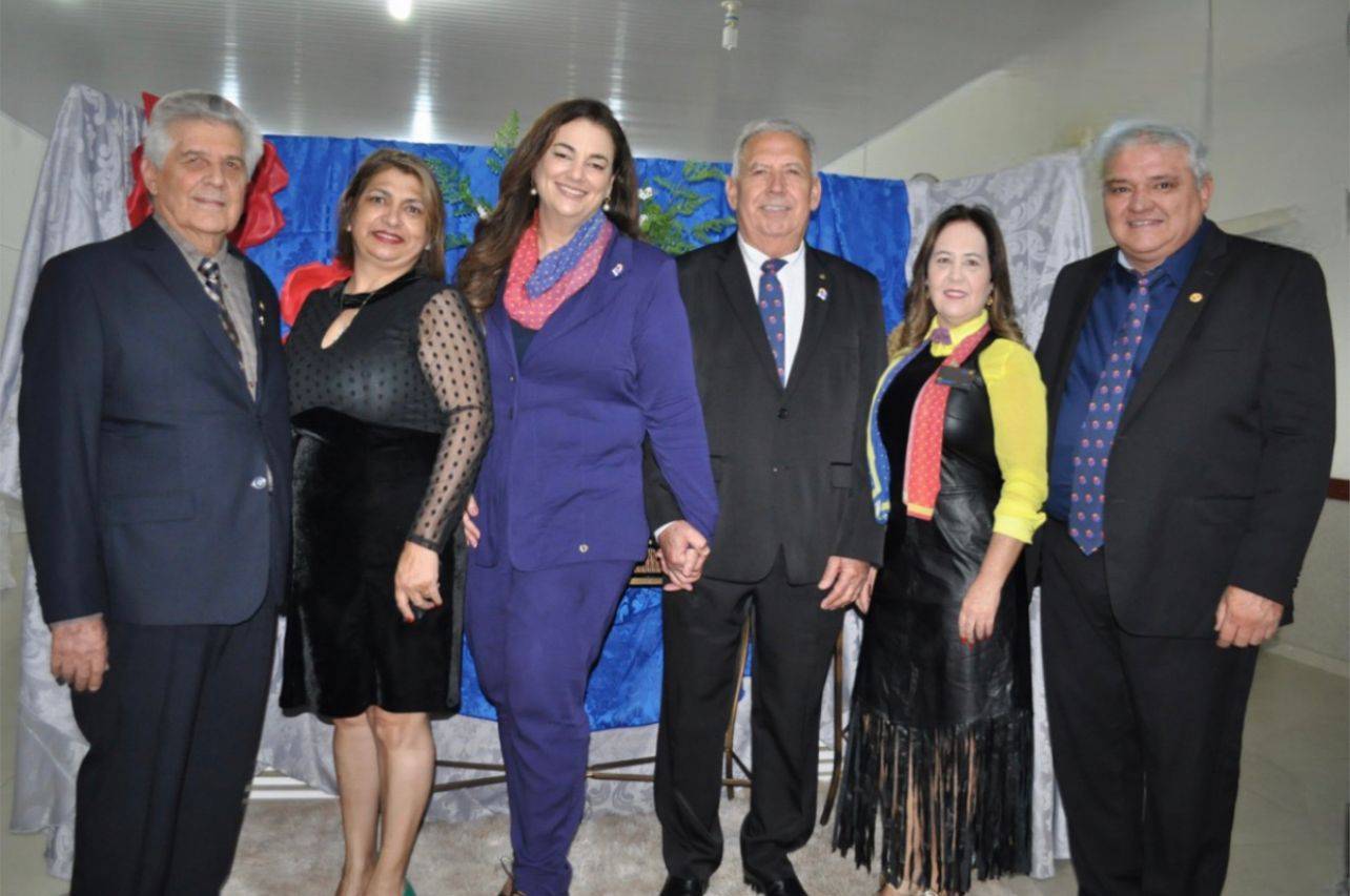 Cerimônia de Transmissão de Posse no Rotary Club de Monte Aprazível