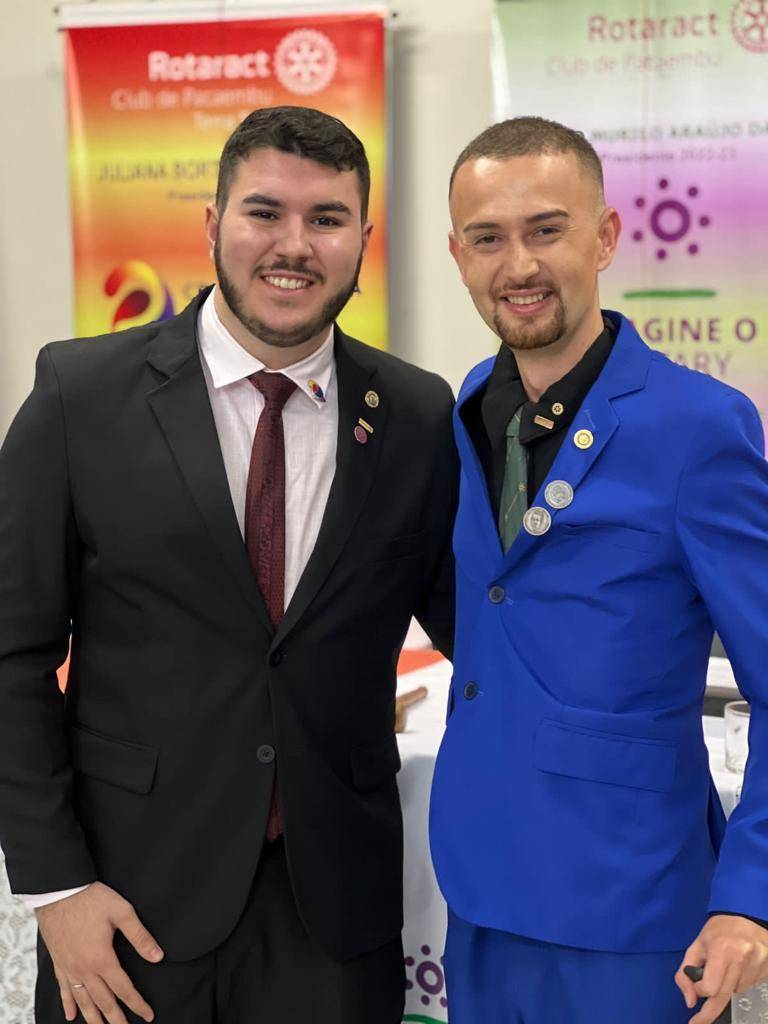 CERIMONIA DE TRANSMISSÃO DE POSSE FAMILIA ROTÁRIA DE PACAEMBU 