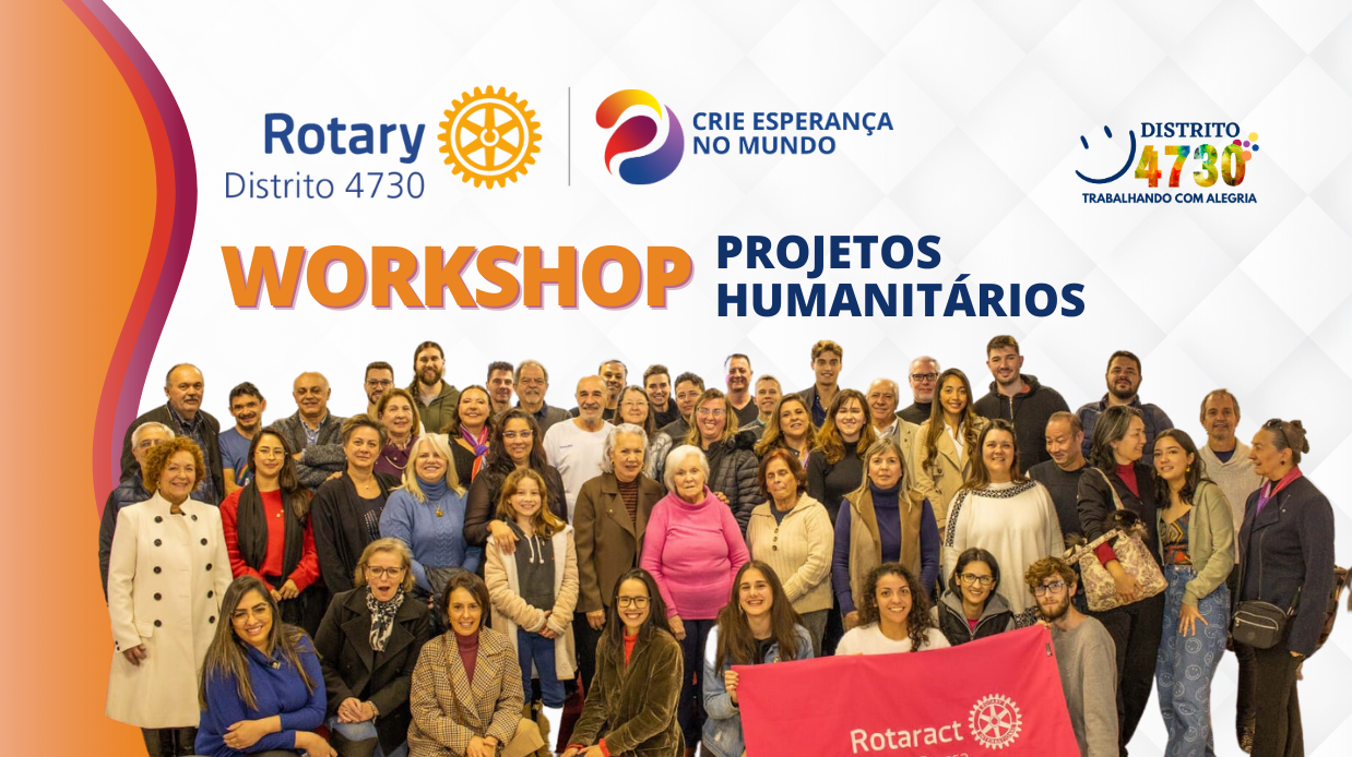 Participantes do Workshop de Projetos Humanitários 