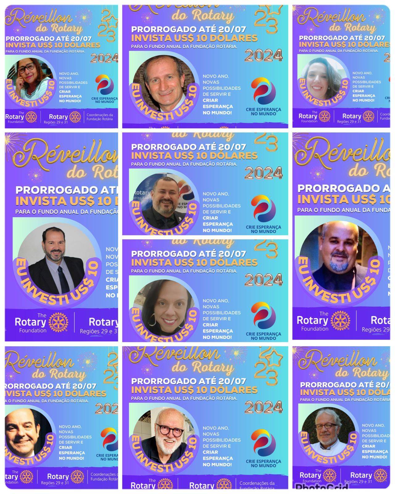 Rotary Club de Jahu Leste Contribui em sua Integralidade para Fundação Rotária