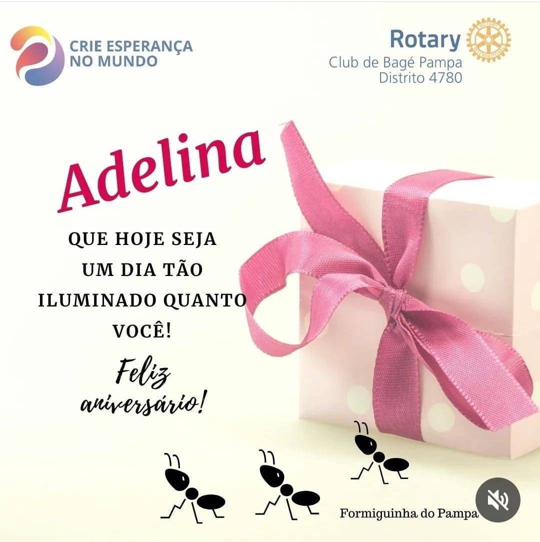 Aniversário da Companheira Adelina