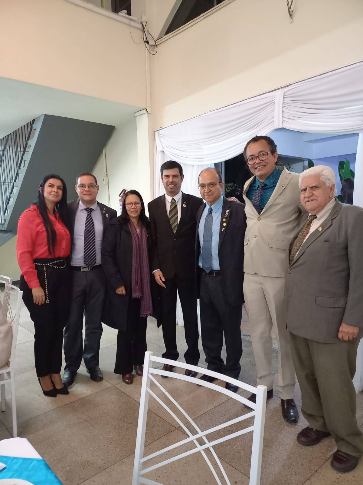 Participação do Rotary Club de Pinheiral na Cerimônia de Posse do Conselho diretor 23-24 do RC Volta Redonda