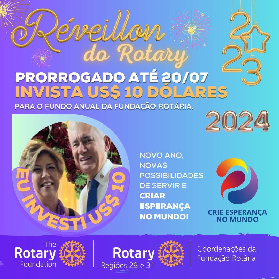 Doações Fundação Rotária Rotary Club Tanabi