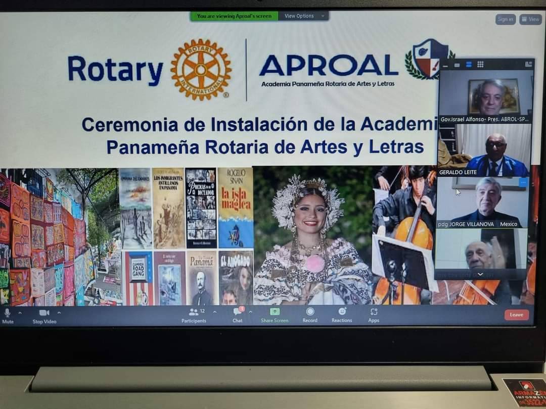 Cerimônia de Instalação da Academia Panamenha de Artes e Letras